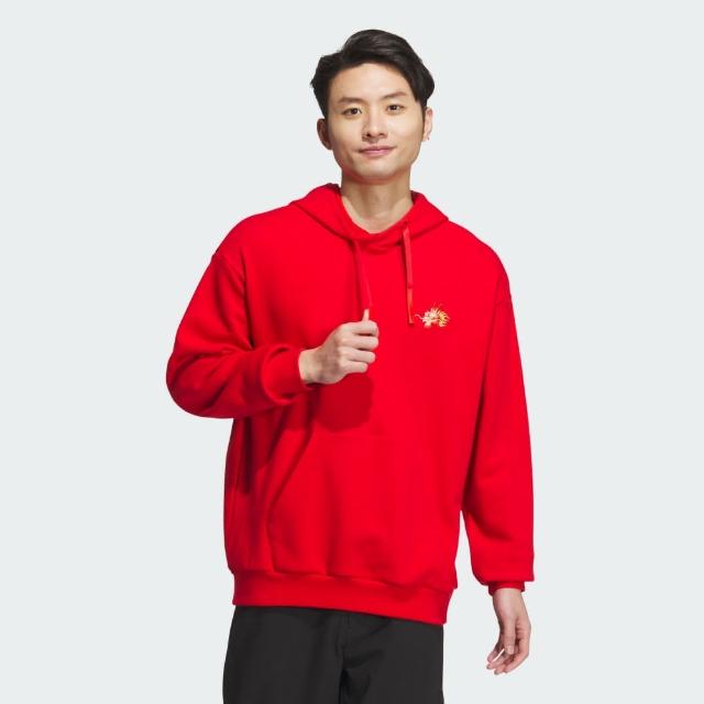 【adidas 愛迪達】CNY 連帽上衣 帽T 男 JE6114