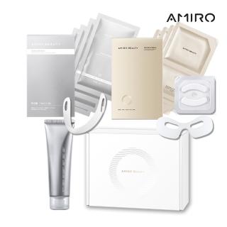 【AMIRO】R3 TURBO 時光護膚禮盒(凝膠+眼膜組合+面頸膜 情人節 禮物 抗老)