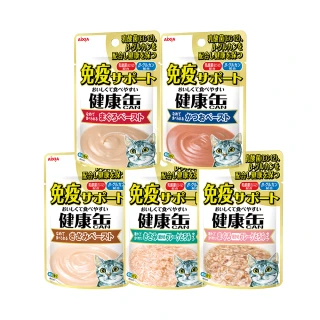 【Aixia 愛喜雅】免疫力貓餐包系列40g*12包(貓副食/成貓/口味任選)