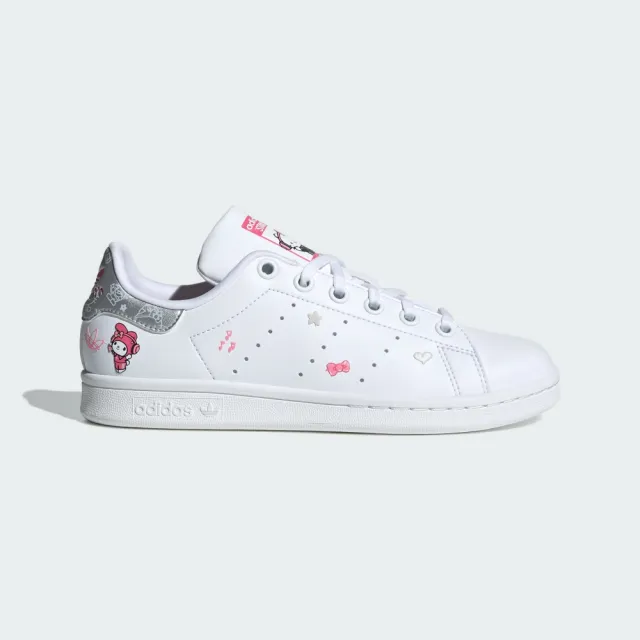 【adidas 官方旗艦】HELLO KITTY STAN SMITH 運動休閒鞋 貝殼 童鞋 - Originals IG8407