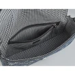【FENDI 芬迪】FENDI Baguette金屬雙F LOGO千鳥格紋設計羊毛織布翻蓋釦式手提肩背包(中/灰)