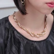 【Olivia Yao Jewellery】有漸層特色 雙色編織珍珠項鍊(Mesh)