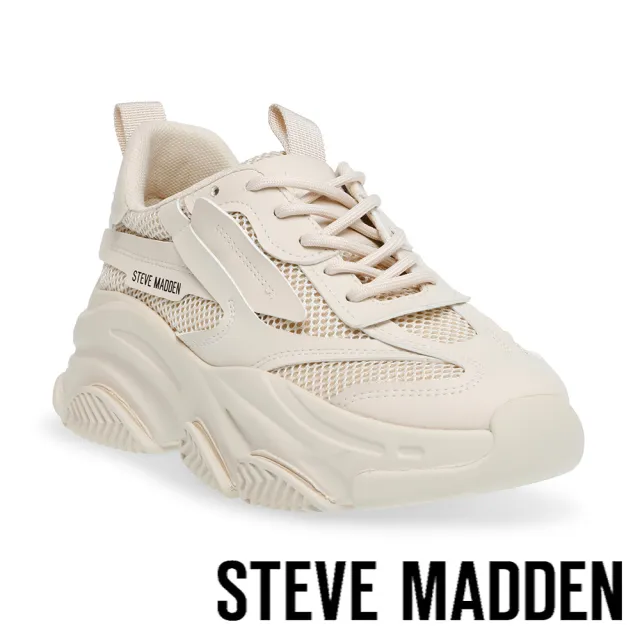 【steve madden】POSSESSION 潮流綁帶運動休閒老爹鞋(多色任選均一價)