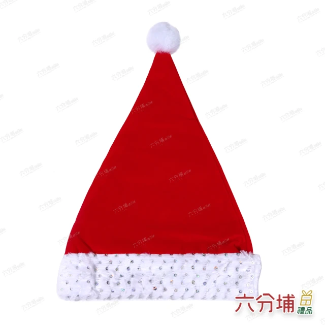 六分埔禮品 兒童紅絲絨燈帽-3入組(聖誕節耶誕節居家節慶DI