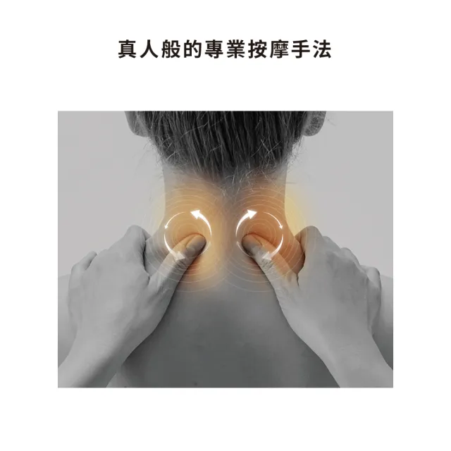 【ATEX】官方旗艦館 Lourdes 弧形甜夢溫熱按摩菱角枕AX-HXL391(肩頸按摩/月亮枕/午睡枕) 父親節禮物