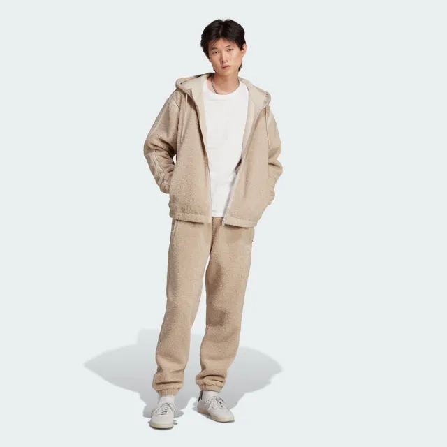 【adidas 愛迪達】運動服 刷毛外套 男外套 P ESS FLEECEJKT(IM4441)