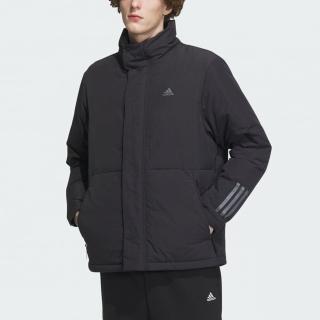 【adidas 愛迪達】DY Down JKT 男 羽絨 外套 運動 休閒 冬天 保暖 防潑水 拉鍊口袋 黑(IL8922)