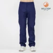 【Hilltop 山頂鳥】GORE-TEX 防水透氣保暖長褲 男款 藍｜PH31XMO0ECE0