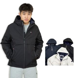 【Tommy Hilfiger】連帽外套 衝峰外套 厚外套 平輸品(厚外套)