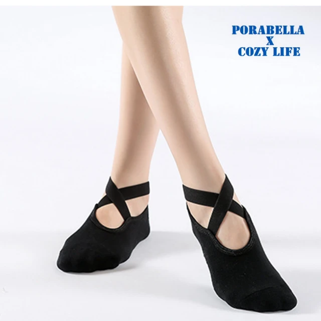 【Porabella】任選三雙 襪子 芭蕾瑜珈襪 運動襪 瑜珈襪 止滑襪 普拉提襪 YOGA SOCKS