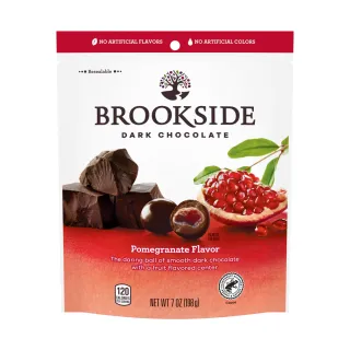 【Hersheys 好時】Brookside紅石榴夾餡黑巧克力198g(巧克力)