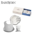 【BABYBJORN 奇哥】圍兜餐具禮盒/兒童餐盤/兒童餐具/學習餐具(5色選擇)