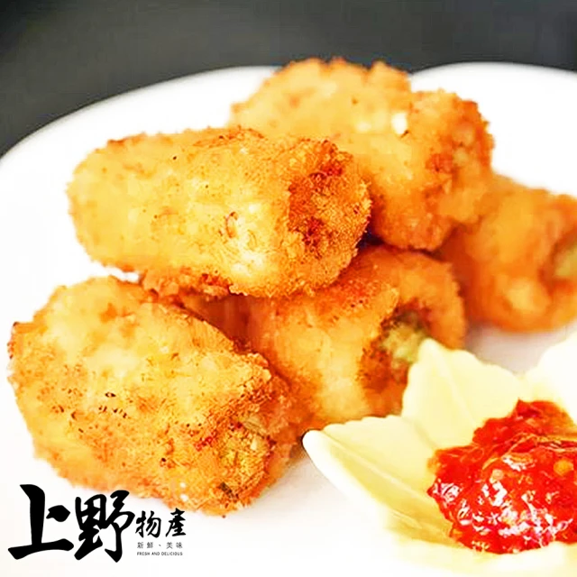 上野物產 16包 酥炸韭菜捲 共160條(300g±10%/