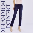 【BRAPPERS】女款 新美腳ROYAL系列-低腰彈性九分喇叭褲(深藍)