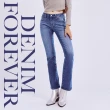 【BRAPPERS】女款 新美腳ROYAL系列-低腰彈性九分喇叭褲(藍)