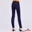 【BRAPPERS】女款 新美腳ROYAL系列-低腰彈性窄管褲(深藍)