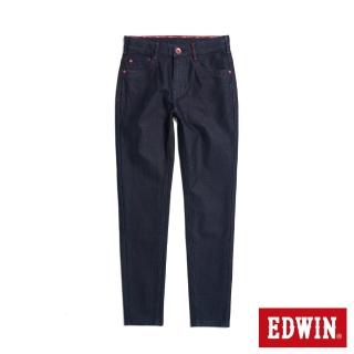【EDWIN】女裝 JERSEYS 迦績 超彈窄管牛仔褲(原藍色)