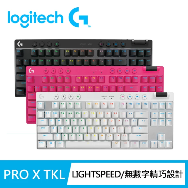 Logitech GLogitech G PRO X 無線機械式TKL遊戲鍵盤