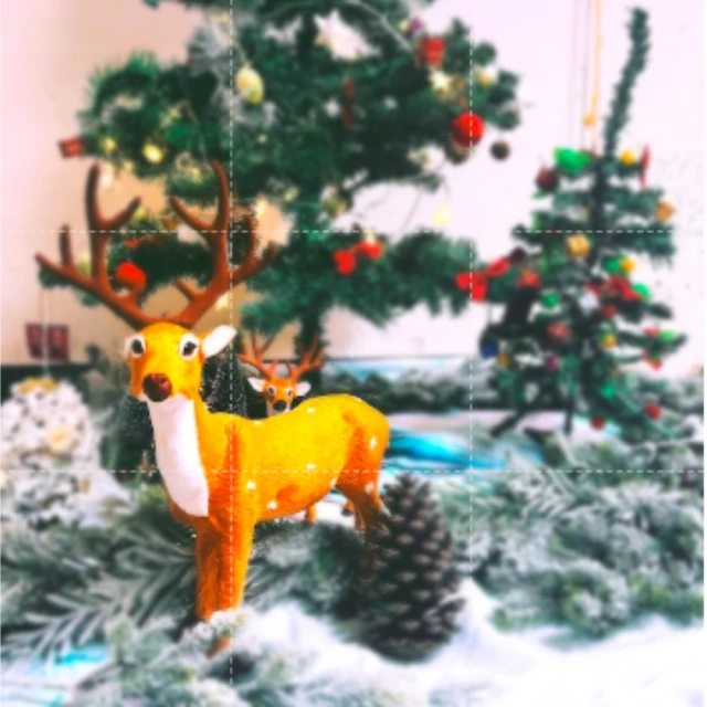 麋鹿 聖誕節麋鹿 聖誕節裝飾(一套5入)評價推薦