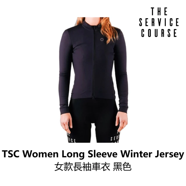 The Service CourseThe Service Course Sleeve Winter Jersey 女款長袖車衣 黑色(B6SC-LWJ-BKXXXW)