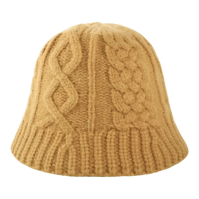 【ZOII 佐壹】麻花針織毛帽(毛帽 針織帽 毛線帽 針織漁夫帽 #103029)