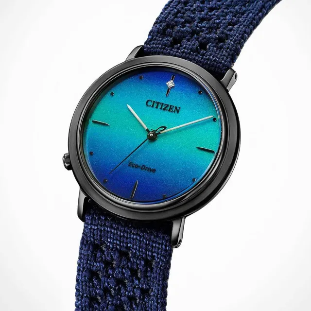 【CITIZEN 星辰】L系列 Hebe田馥甄廣告款 生命之水 優雅光動能腕錶 新年禮物 推薦 送禮(EM1005-42L)