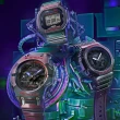 【CASIO 卡西歐】電競虛擬炫光八角形時尚潮流腕錶 45.4mm(GA-2100AH-6A)