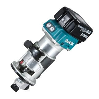 【MAKITA 牧田】18V無刷木工修邊機DRT50Z 單機 無電池 無充電器(DRT50Z)