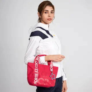 【LE COQ SPORTIF 公雞】高爾夫系列 女款粉紅色萬用小包 QLS0J544