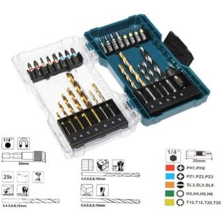 【MAKITA 牧田】E-07113 起子直柄鑽頭組 29件(E-07113)