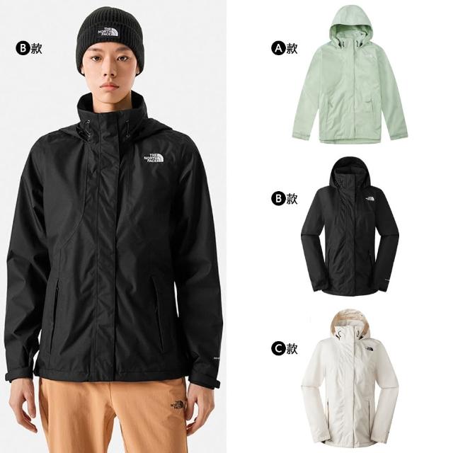 【The North Face】TNF 北臉 防風外套 DryVent 防潑水 透氣輕盈 女外套 多款任選(NF0A88RTI0G&)