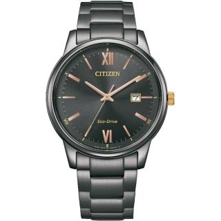 【CITIZEN 星辰】Eco-Drive 光動能簡約手錶-黑 禮物 送禮 推薦(BM6976-72E)