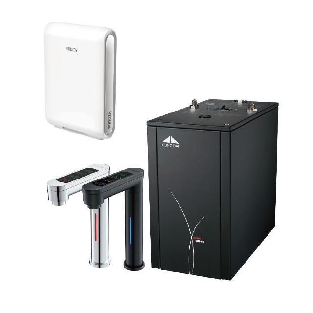 【GUNG DAI 宮黛】GD600 配X6廚下型觸控式雙溫冷熱飲機(熱飲機、觸控龍頭、礦物淨水)