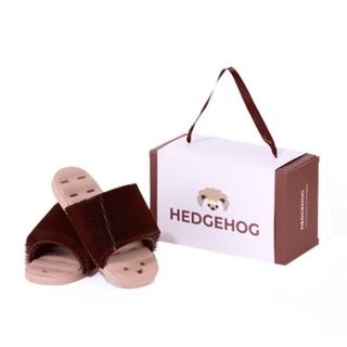【Hedgehog】刺蝟刷腳浴室拖鞋禮盒組