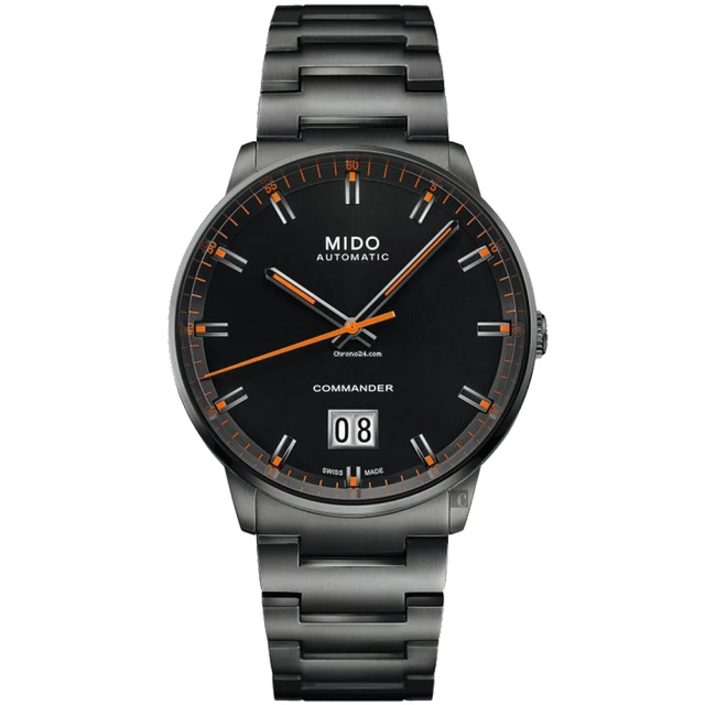 MIDO 美度MIDO 美度 官方授權 COMMANDER 香榭系列大日期機械錶-42mm(M0216263305100)