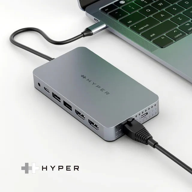 【HyperDrive】10-in-1 HDMI（M1/M2螢幕轉接器）USB-C Hub(HyperDrive)