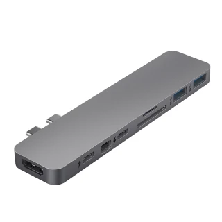 【HyperDrive】8-in-2 USB-C Hub-太空灰(HyperDrive)