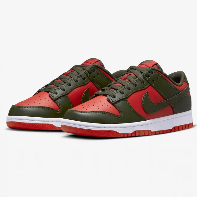 NIKE 耐吉NIKE 耐吉 休閒鞋 男鞋 運動鞋 DUNK LOW RETRO 黑紅 DV0833-600