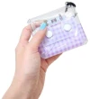 【小禮堂】Sanrio 三麗鷗 透明小物收納包附扣環 - 小夥伴款 Kitty 美樂蒂 酷洛米 大耳狗(平輸品)