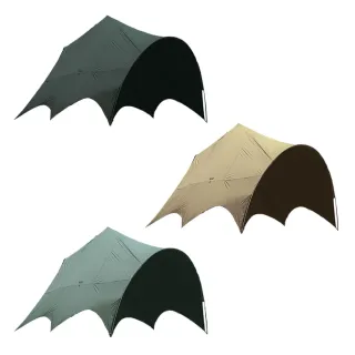 【HELLOS】韓國 庇護所 BUTTERFLY TARP 韓國天幕 庇護所 露營天幕 露營客廳帳 炊事帳 韓國帳篷