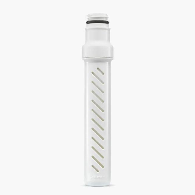 【LifeStraw】Go 提蓋二段式過濾生命淨水瓶-替換吸管｜白色(濾心 備品 配件 濾水 碳過濾 活性碳)