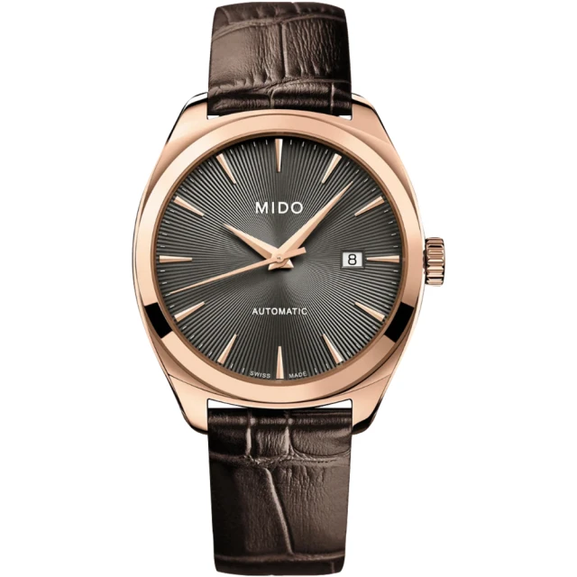 MIDO 美度 官方授權 Belluna 皇室機械錶-40mm 聖誕節 禮物(M0245073606100)