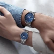【MIDO 美度】官方授權 Baroncelli 永恆系列 午夜藍機械錶-39mm(M0374071104101)