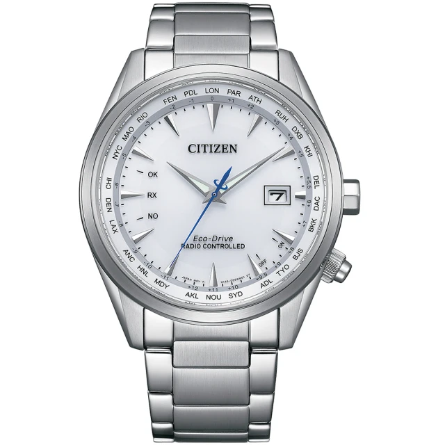 CITIZEN 星辰 亞洲限定 光動能電波萬年曆手錶 新年 禮物 推薦(CB0270-87A)