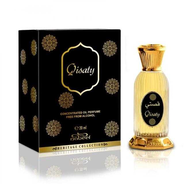 【Nabeel納彼爾】Qisaty奇薩締Perfume Oil 精油香水20ml(杜拜原裝-專櫃公司貨)