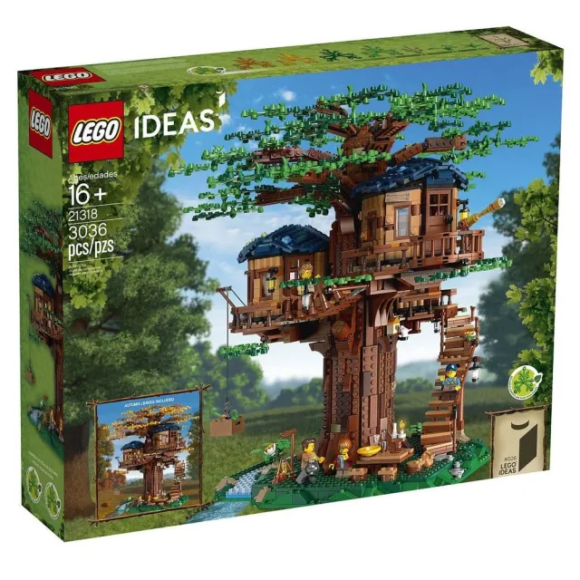 【LEGO 樂高】LEGO 21318 - 樂高 樹屋  IDEAS系列(IDEAS系列 經典款)