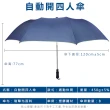 【LEBON】56吋 新款超級無敵大傘面自動開四人雨傘(自動傘 自動開)