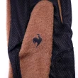 【LE COQ SPORTIF 公雞】高爾夫系列 女款棕色拼色LOGO高爾夫手套 QLS0K791
