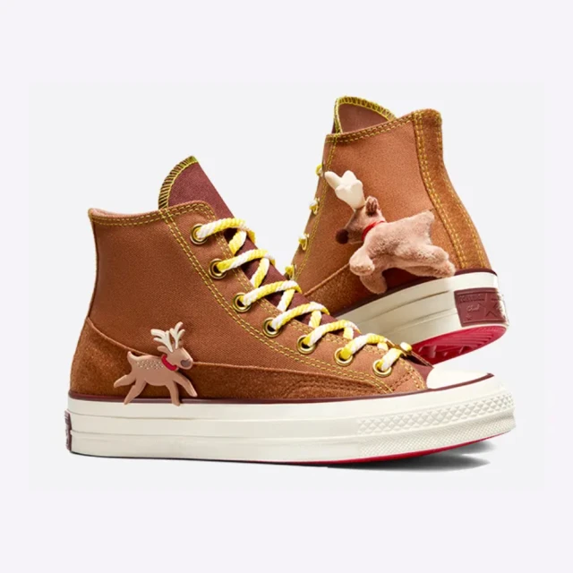 CONVERSE 雙11 CHUCK 70 1970 HI 高筒 休閒鞋 男鞋 女鞋 聖誕款 咖啡色(A07979C)