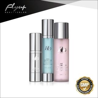 【FLY UP 幻色蝶影】HD 妝前極緻保濕組(妝前精華凝乳30ml+保濕活膚精華50m+抗敏定妝噴霧125ml)